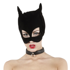 Látková maska na hlavu Cat Mask