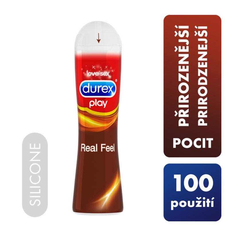 Lubrikační gel Durex Play Real Feel 50 ml