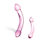 Glas - Double Trouble Purple Glass Dildo